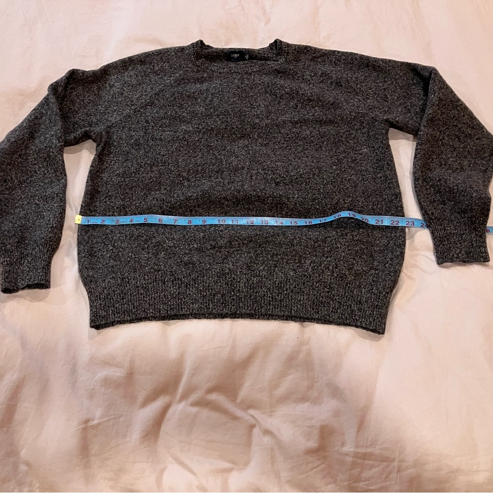 J. Crew Men's Charcoal Crewneck Sweater